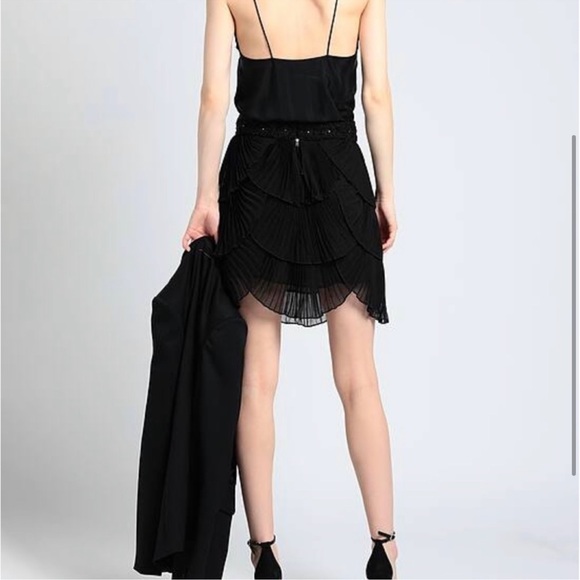 Marc Ellis Mini Skirt with Beaded Waist Small NWOT - Picture 3 of 4